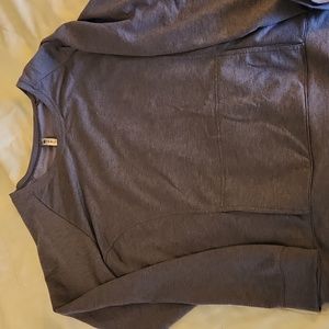 Fabletics long sleeve pull over light weight top